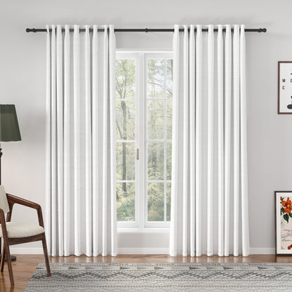 Florence Linen Blend Drapes Grommet