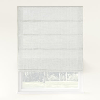Florence Linen Roman Shade Cordless