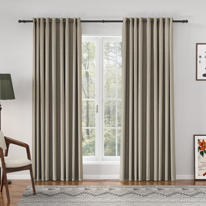 Florence Linen Blend Drapes Grommet