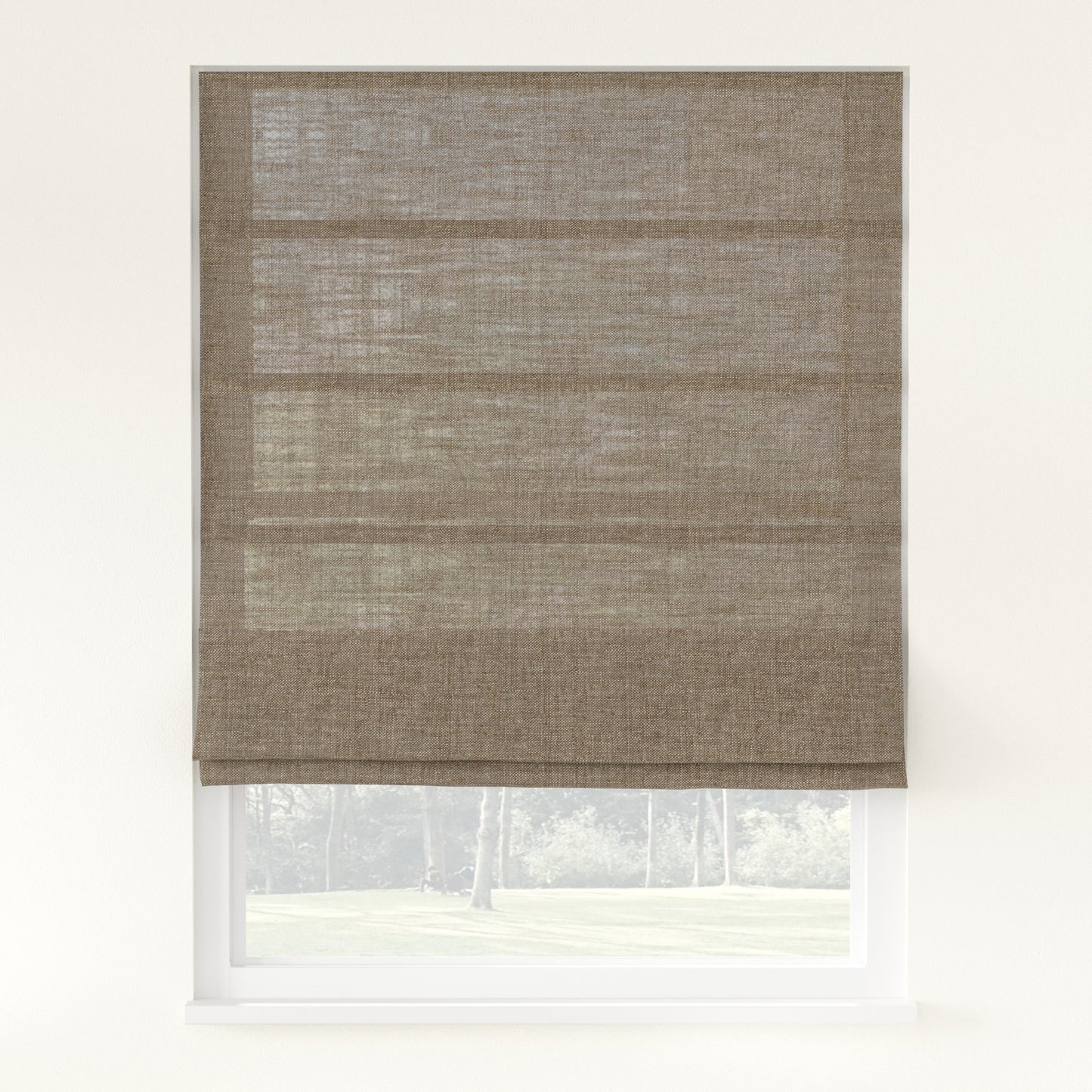 Florence Linen Roman Shade Cordless