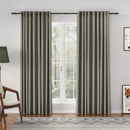 Florence Linen Blend Drapes Grommet