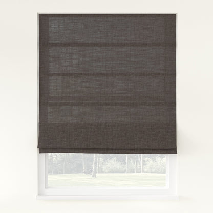 Florence Linen Roman Shade Cordless
