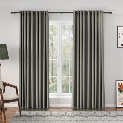 Florence Linen Blend Drapes Grommet