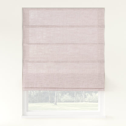 Florence Linen Roman Shade Cordless