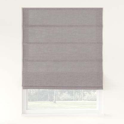Florence Linen Roman Shade Cordless
