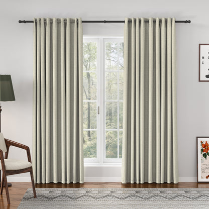 Florence Linen Blend Drapes Grommet
