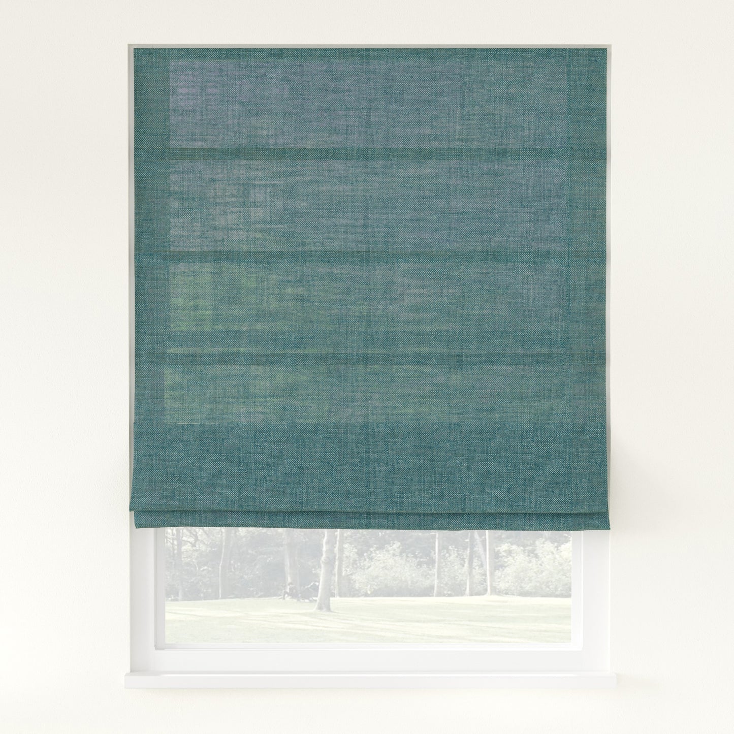 Florence Linen Roman Shade Cordless