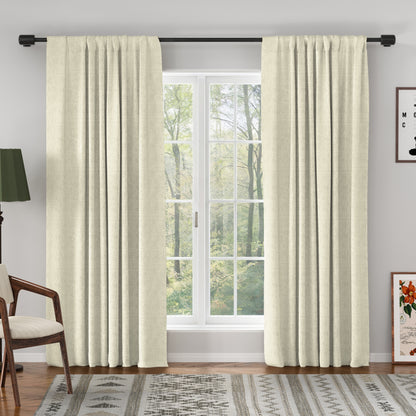 Florence Linen Blend Drape Soft Top