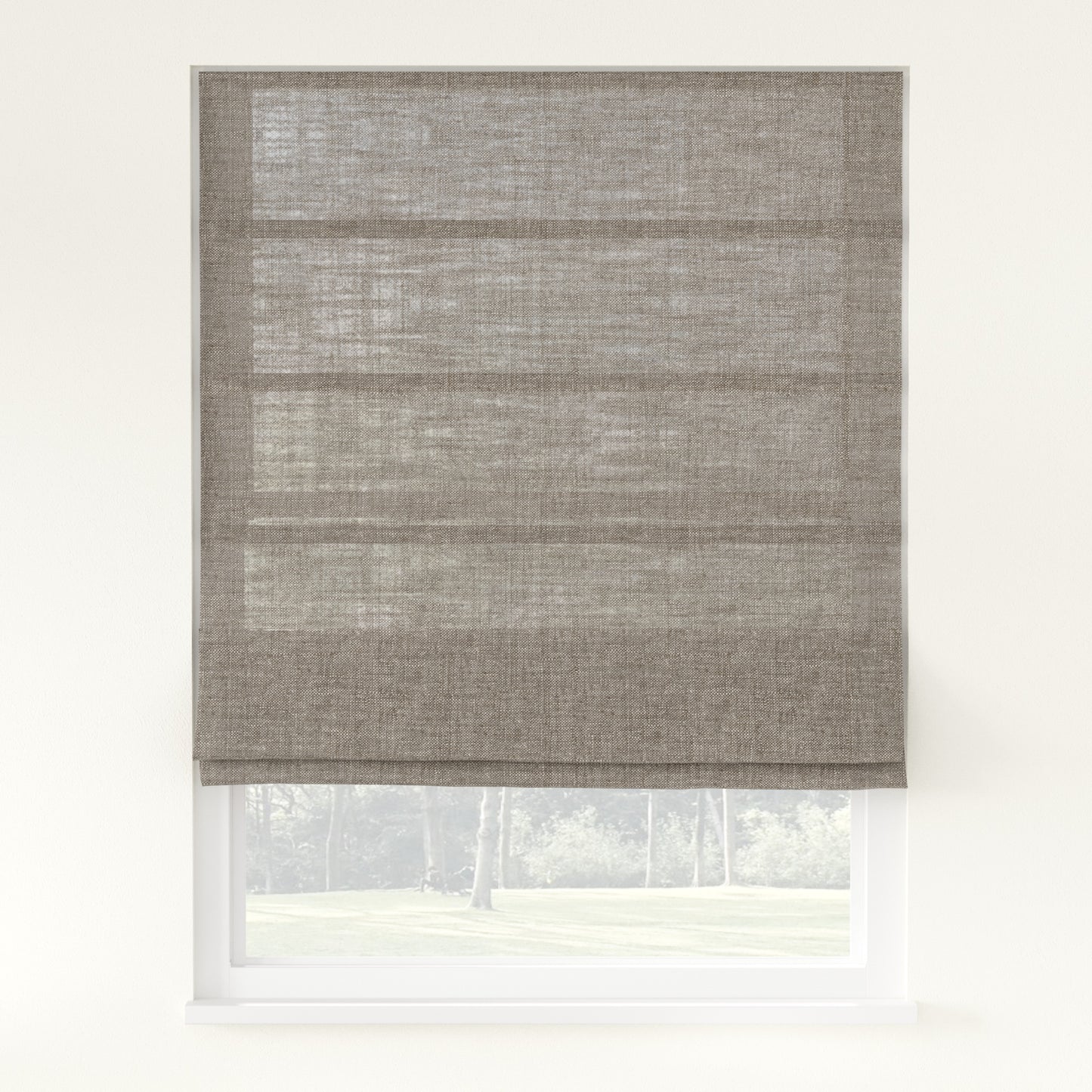 Florence Linen Roman Shade Cordless