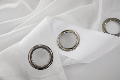 Auriel Semi Sheer Drapes Grommet