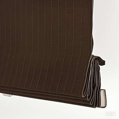 Woven Bamboo Shade, Deep brown