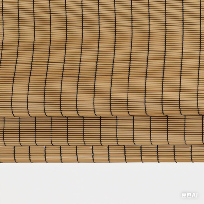Woven Bamboo Shade, Golden Tan