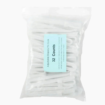 Dura Adjustable Pin Hooks Set (Pack of 32)