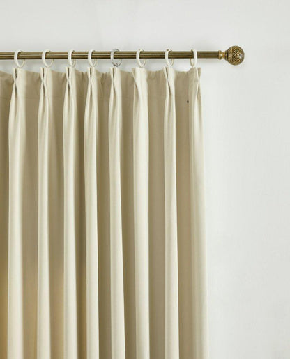 Velmor Velvet Drapes Pleated