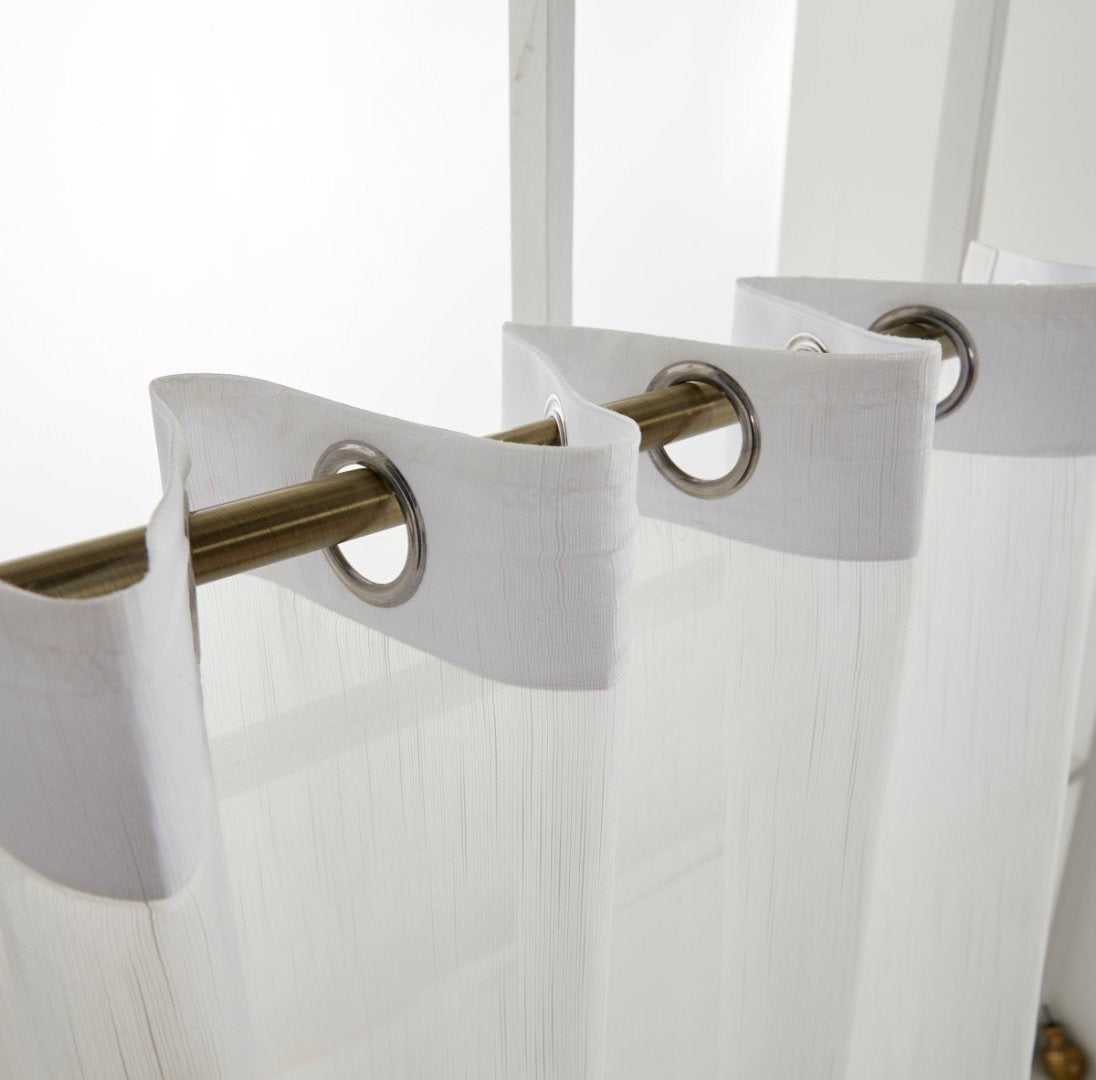 Auriel Semi Sheer Drapes Grommet