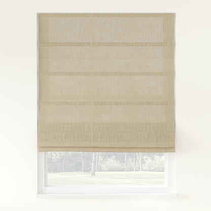 Breeza Heavyweight Cotton Roman Shade Cordless