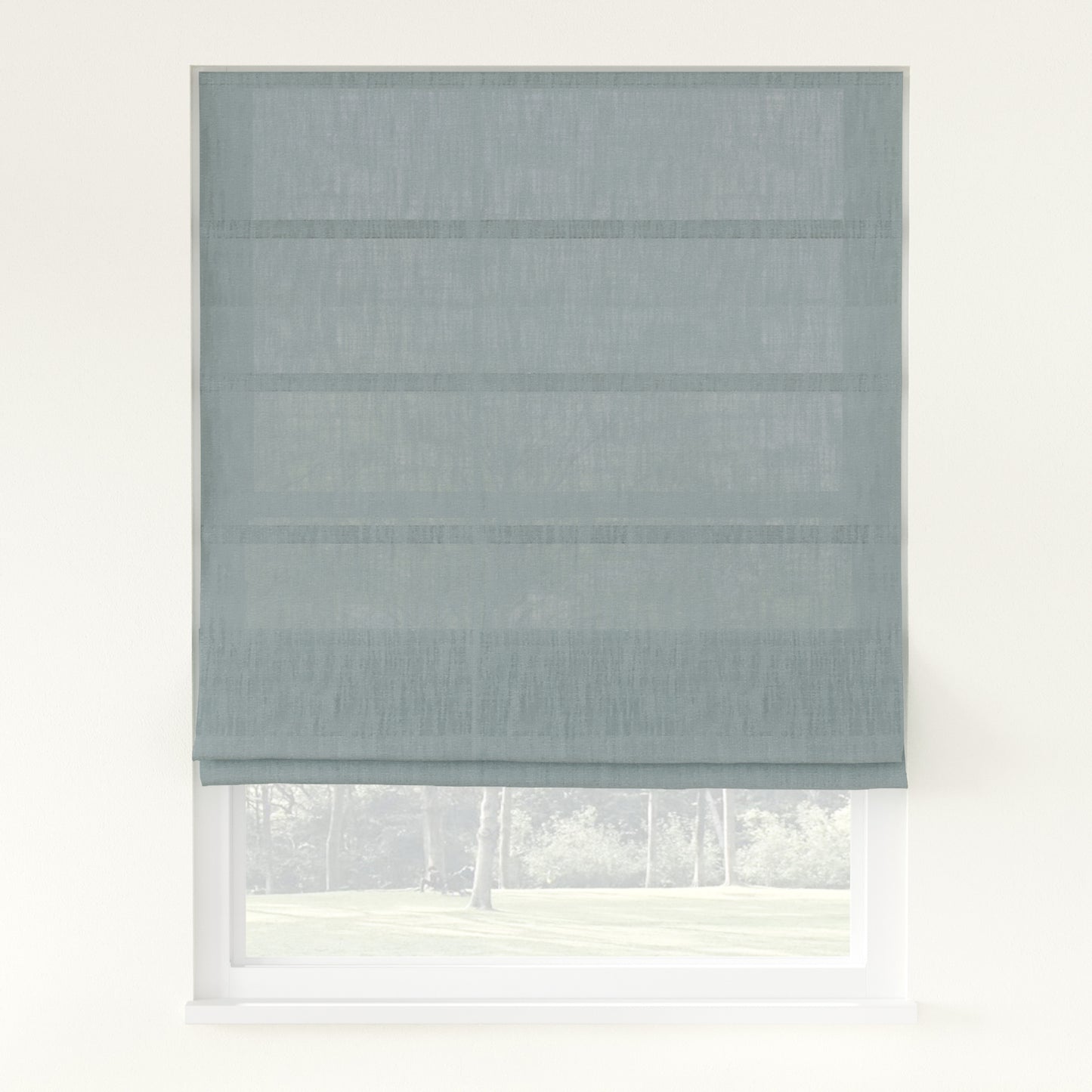 Breeza Heavyweight Cotton Roman Shade Cordless