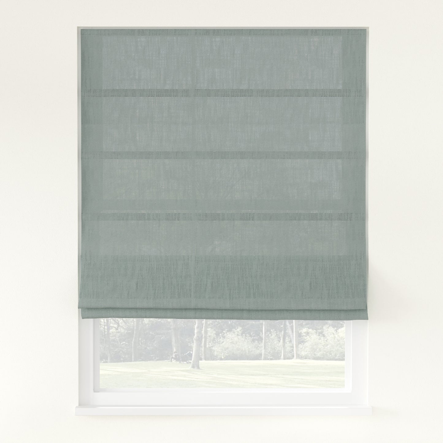 Breeza Heavyweight Cotton Roman Shade Cordless