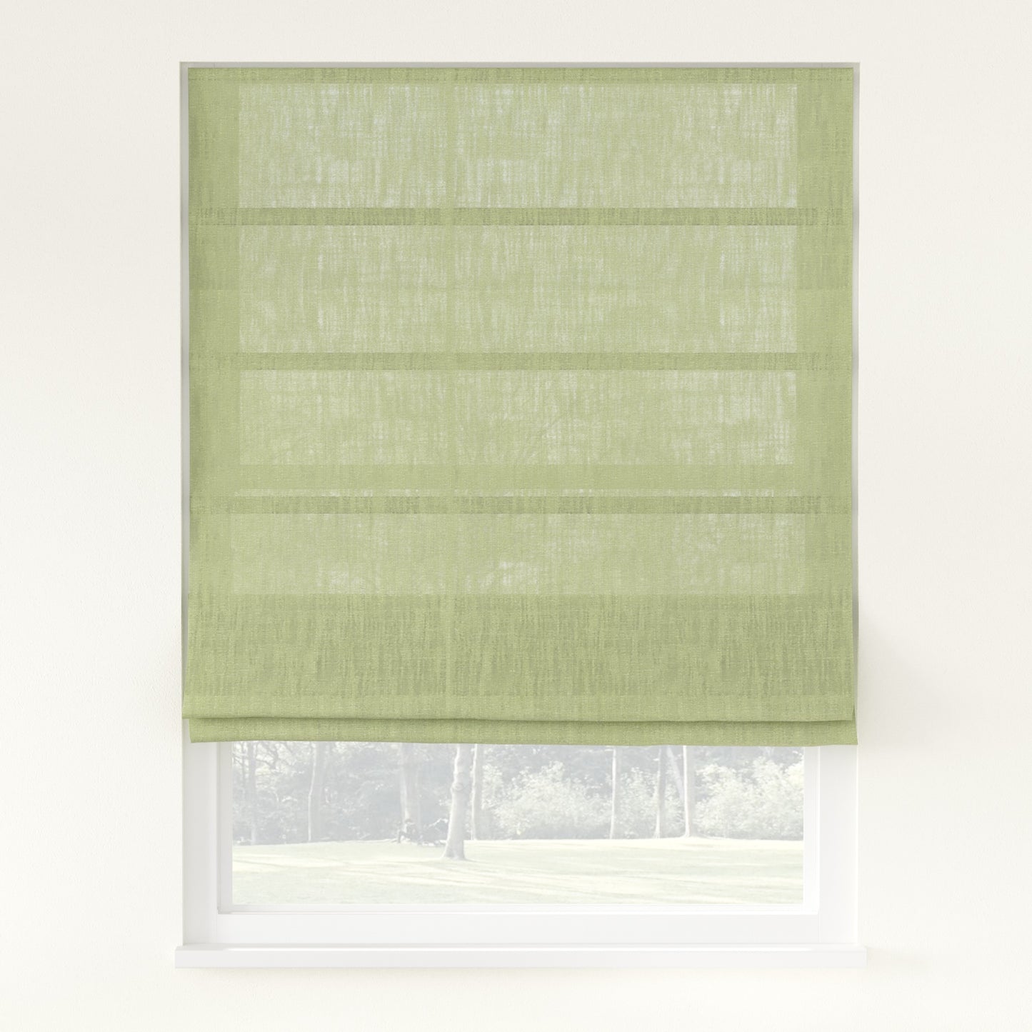 Breeza Heavyweight Cotton Roman Shade Cordless