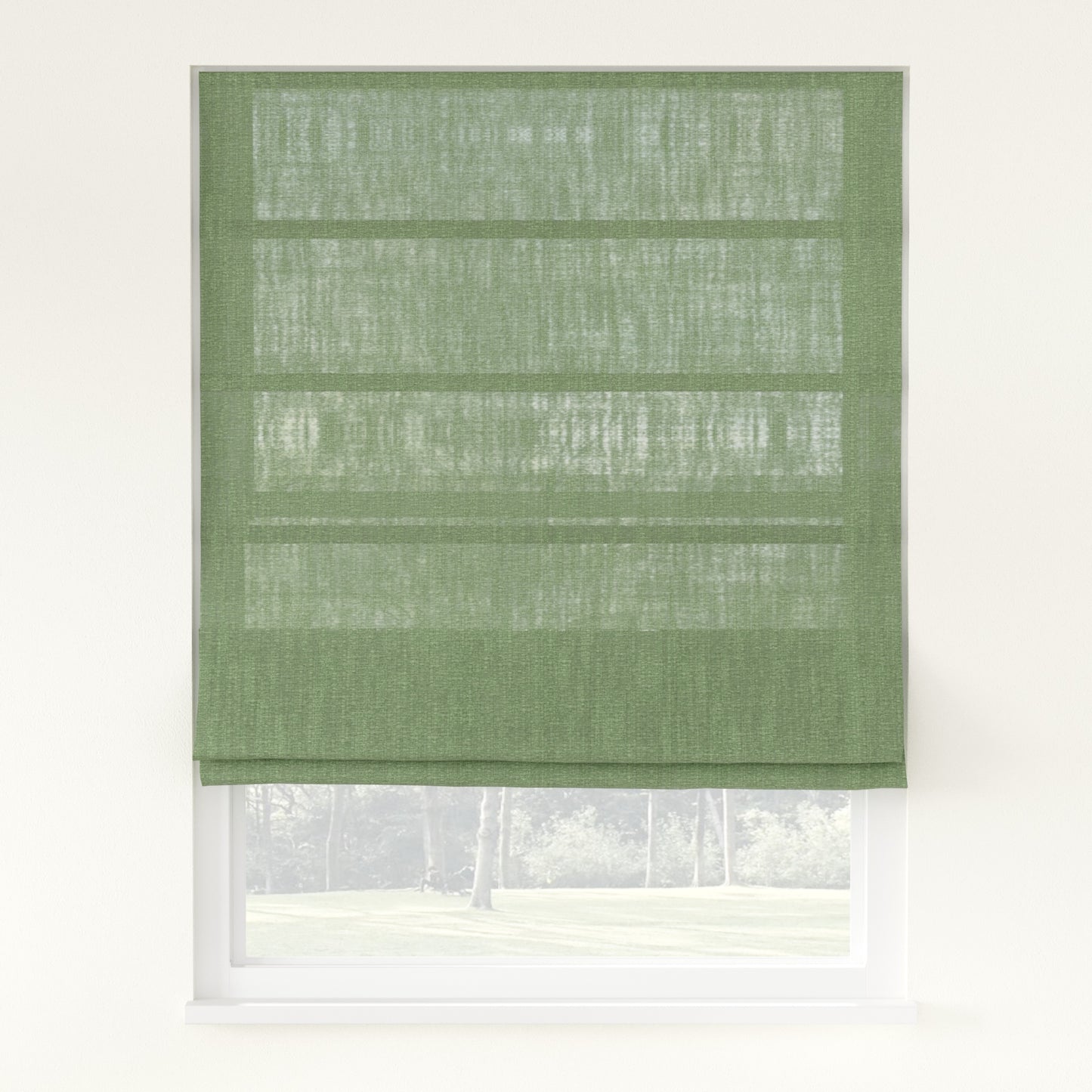 Breeza Heavyweight Cotton Roman Shade Cordless