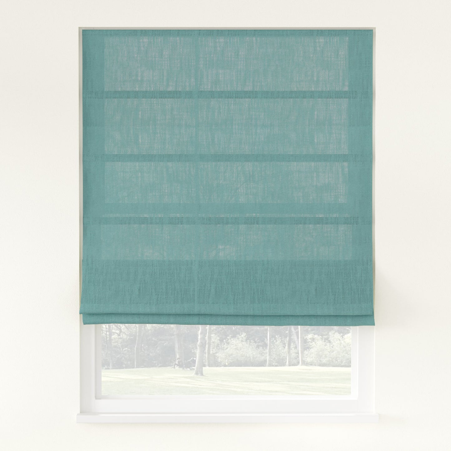 Breeza Heavyweight Cotton Roman Shade Cordless