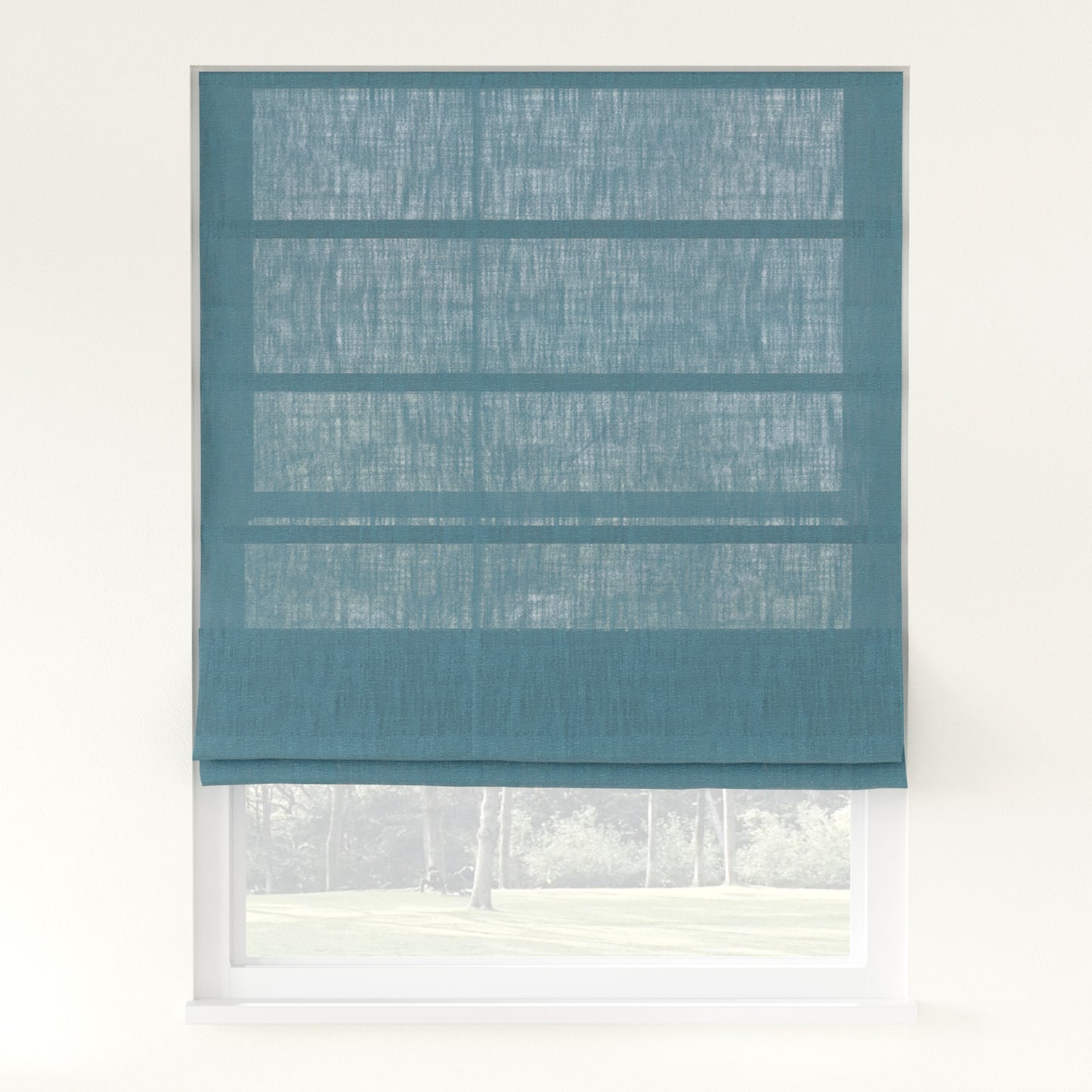 Breeza Heavyweight Cotton Roman Shade Cordless