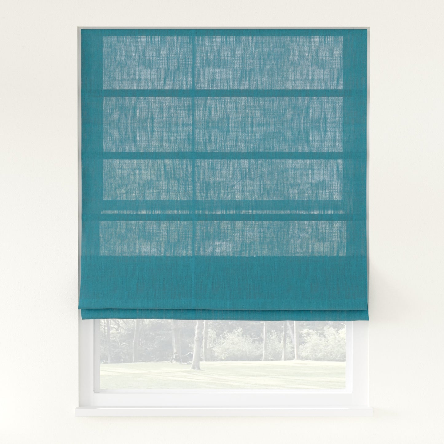 Breeza Heavyweight Cotton Roman Shade Cordless