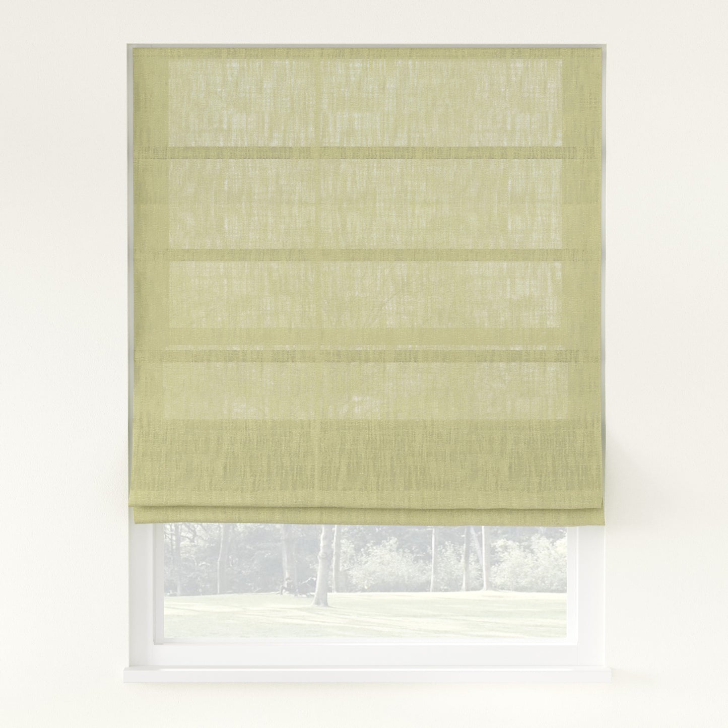 Breeza Heavyweight Cotton Roman Shade Cordless