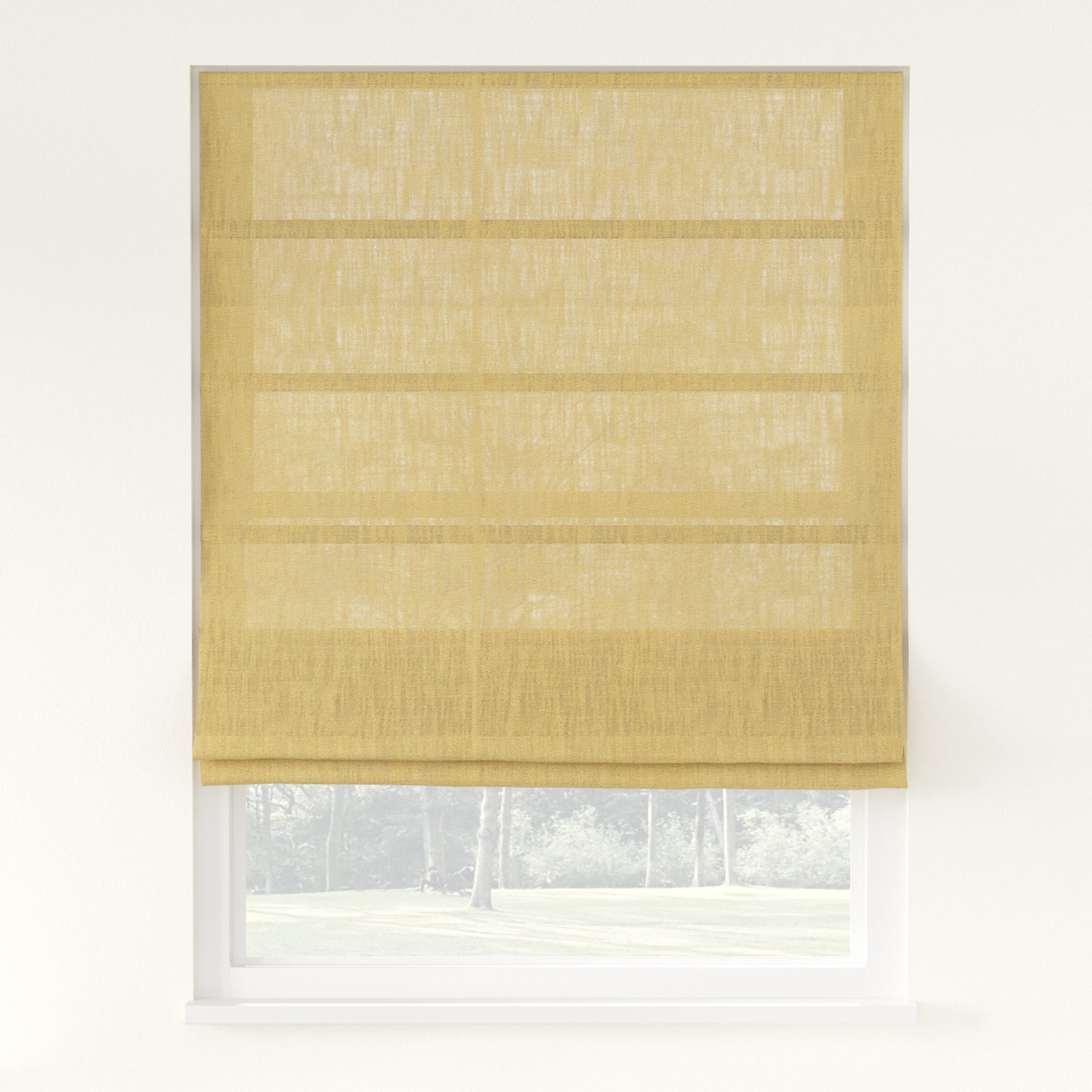 Breeza Heavyweight Cotton Roman Shade Cordless