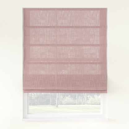 Breeza Heavyweight Cotton Roman Shade Cordless