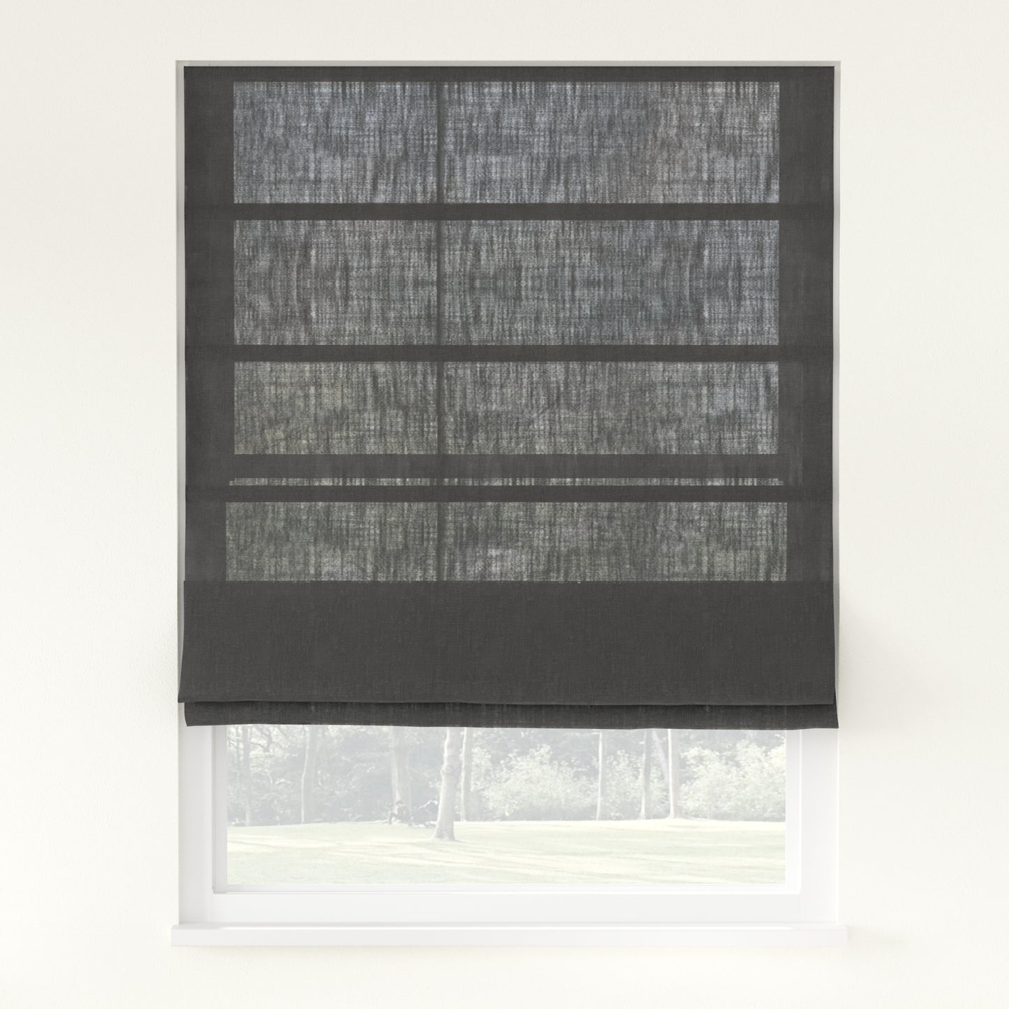 Breeza Heavyweight Cotton Roman Shade Cordless