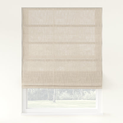Breeza Heavyweight Cotton Roman Shade Cordless