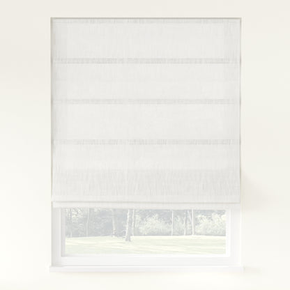 Breeza Heavyweight Cotton Roman Shade Cordless