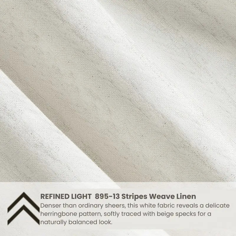 Auriel Beige Sheer Curtains Drapes Pleated LuxDrape