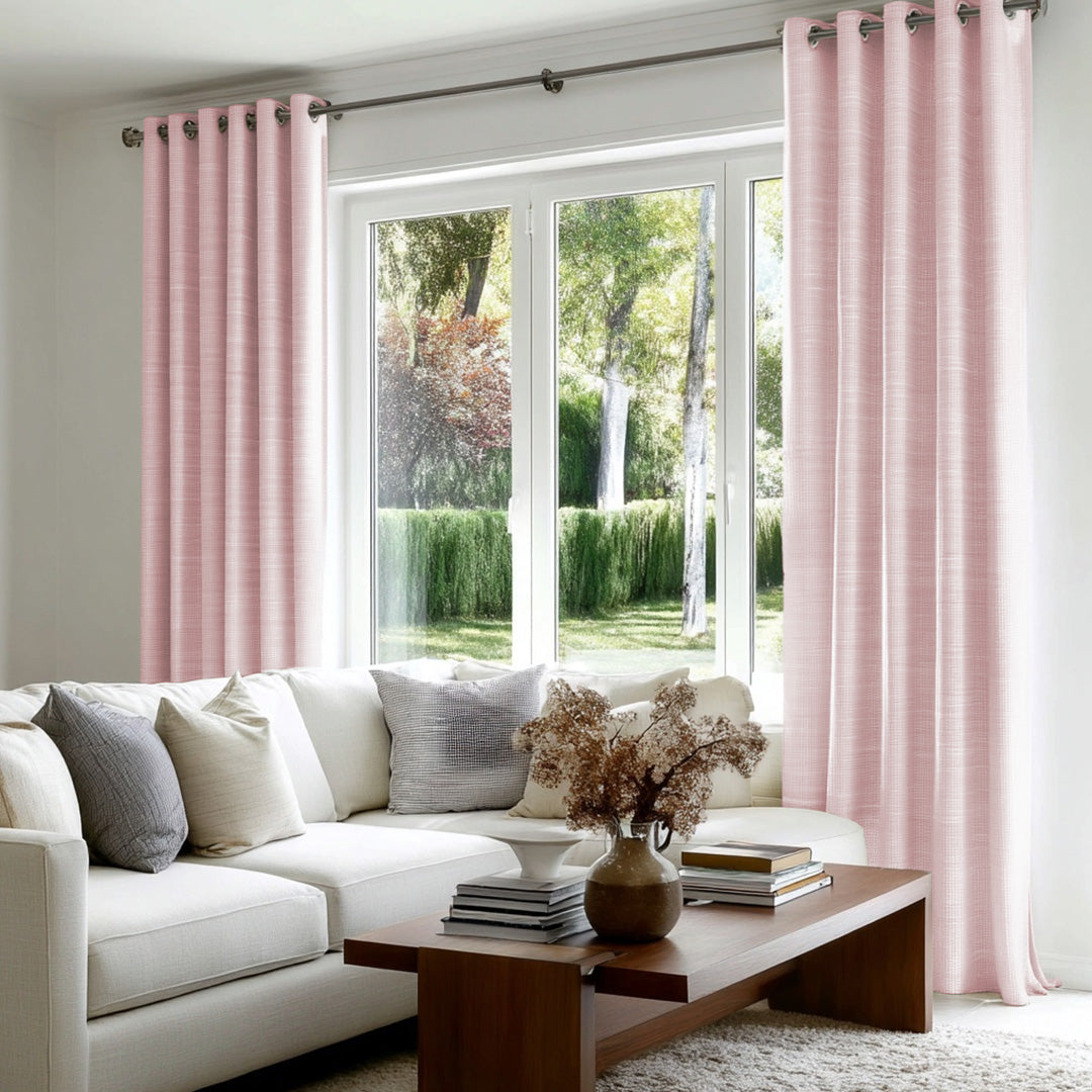 Florence Linen Blend Drapes Grommet