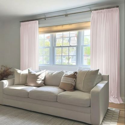 Florence Linen Blend Drapes Pleated