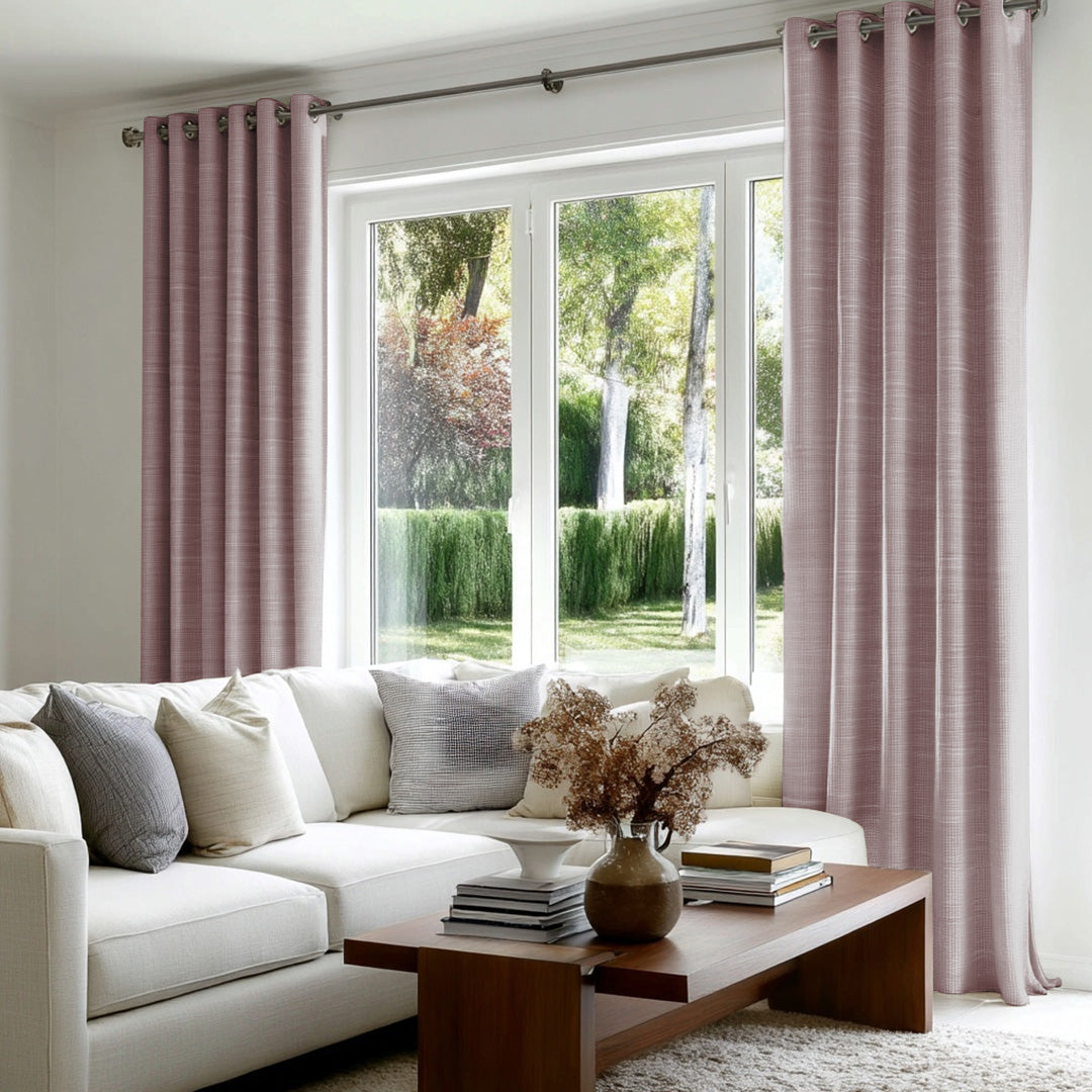 Florence Linen Blend Drapes Grommet