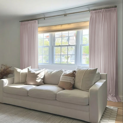 Florence Linen Blend Drapes Pleated