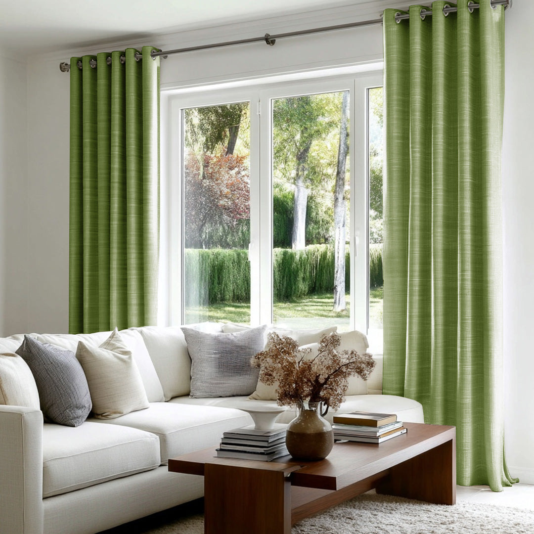 Florence Linen Blend Drapes Grommet