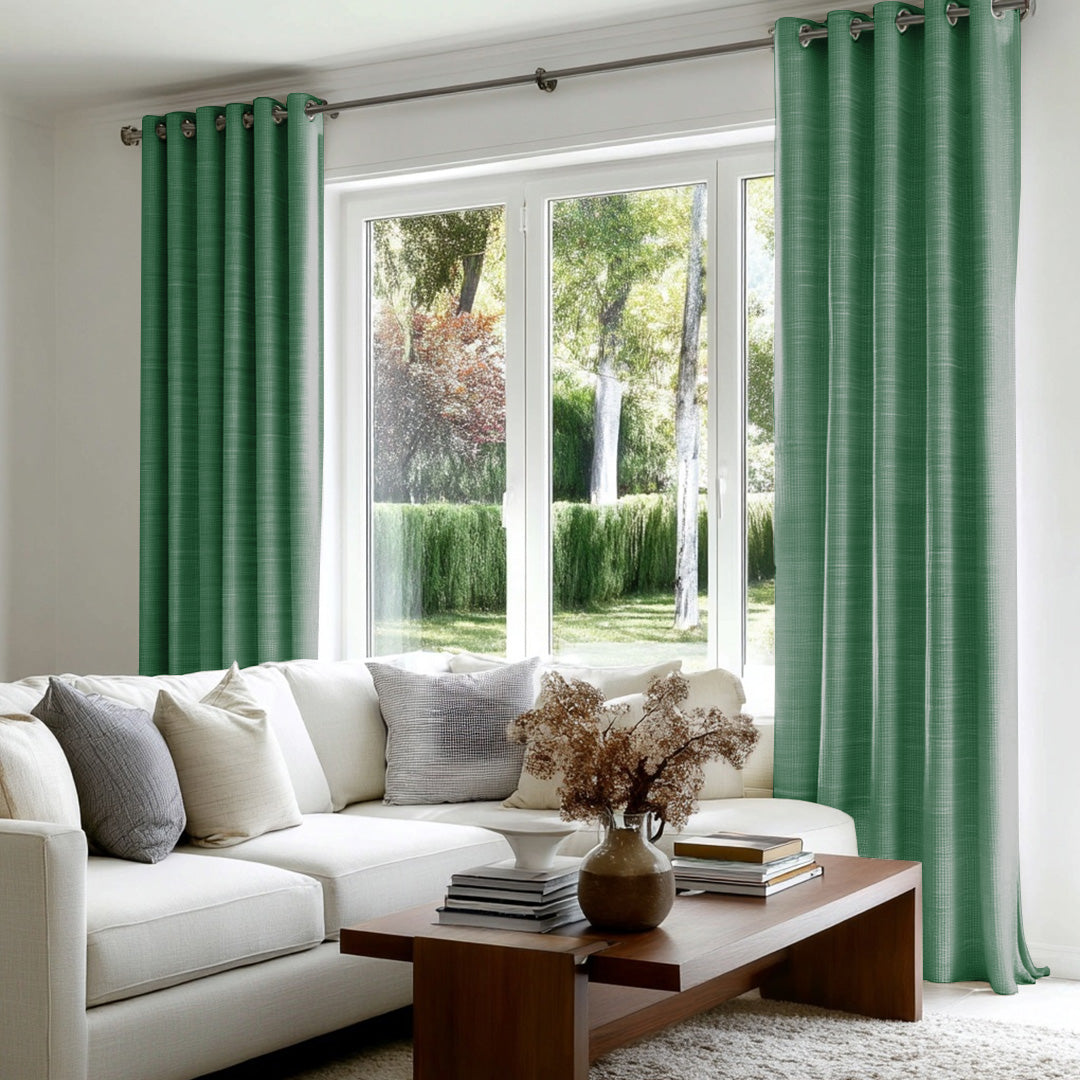 Florence Linen Blend Drapes Grommet