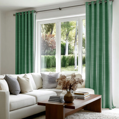 Florence Linen Blend Drapes Grommet - LuxDrape