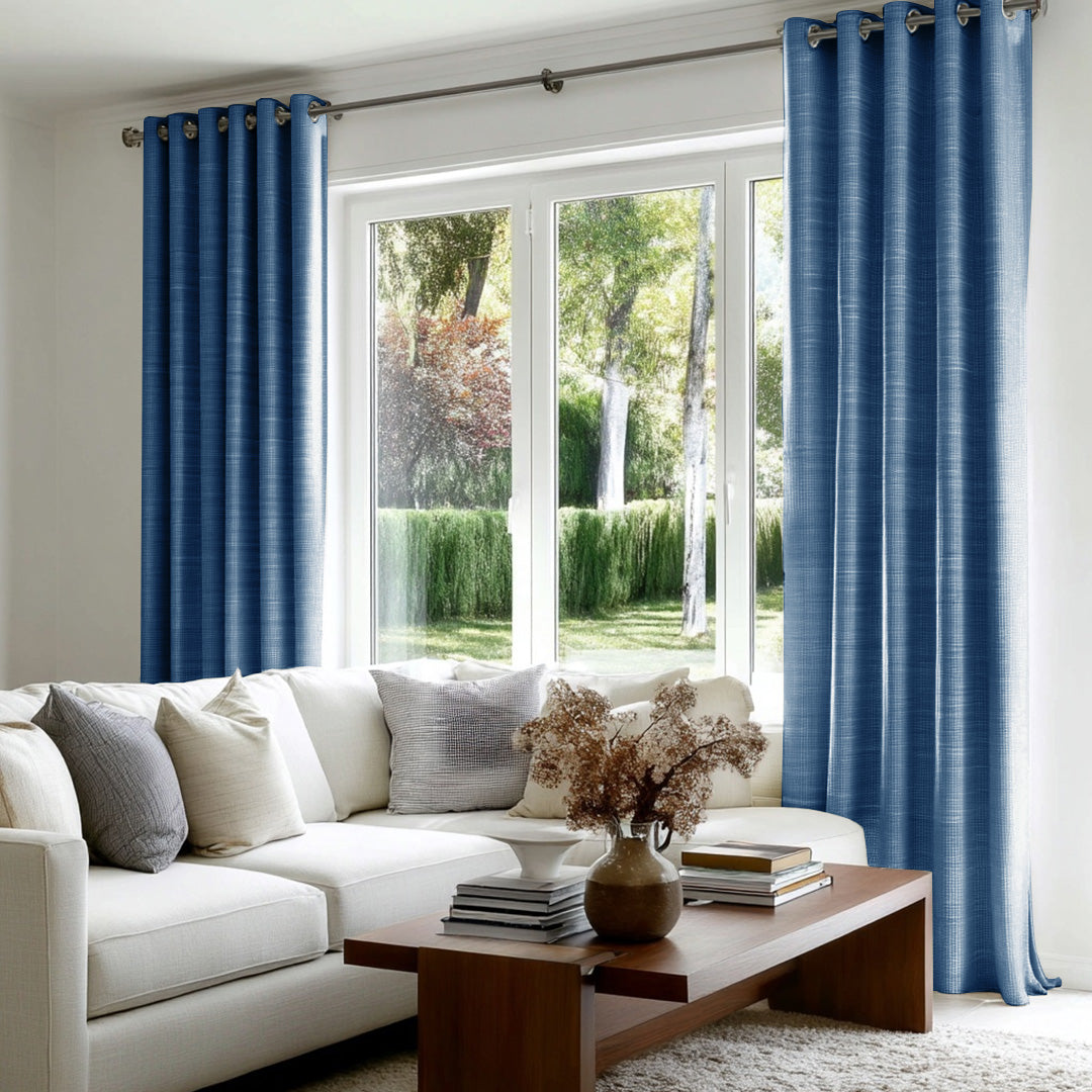 Florence Linen Blend Drapes Grommet