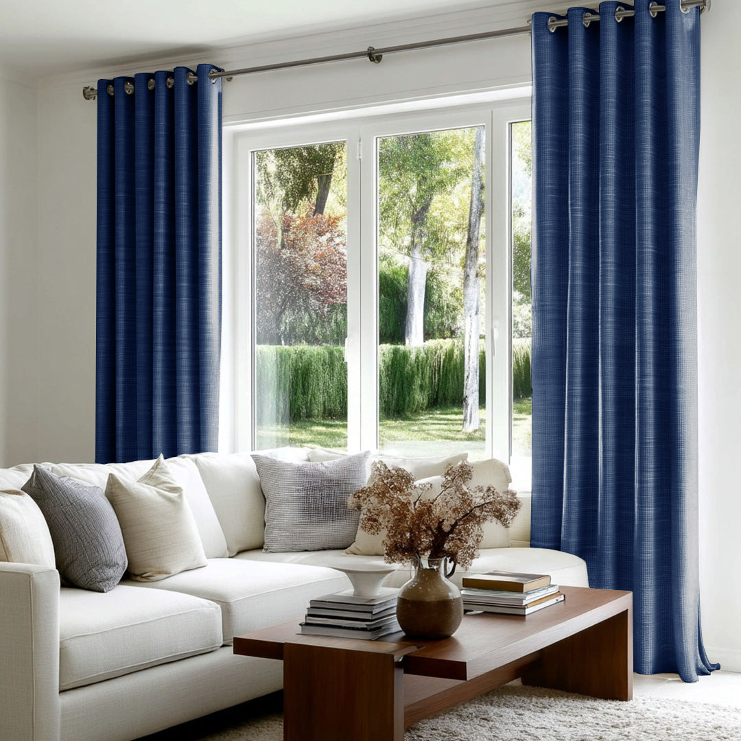 Florence Linen Blend Drapes Grommet