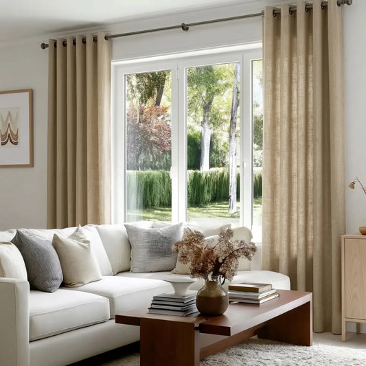 Breeza Cotton Drapes Grommet