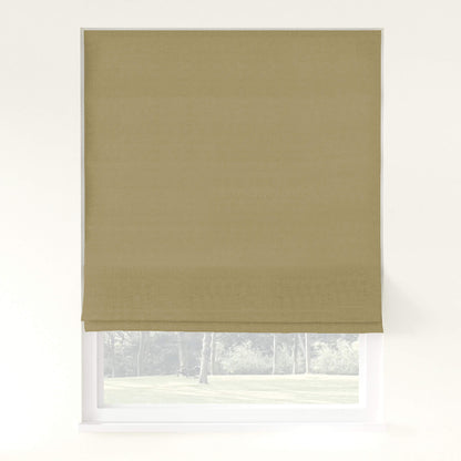 Chevron Herringbone Weave Linen  Roman Shade Cordless