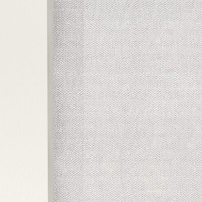 Chevron Herringbone Weave Linen  Roman Shade Cordless