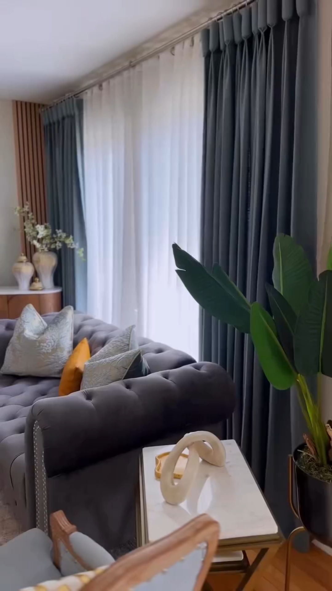 Breeza Cotton Drapes Pleated