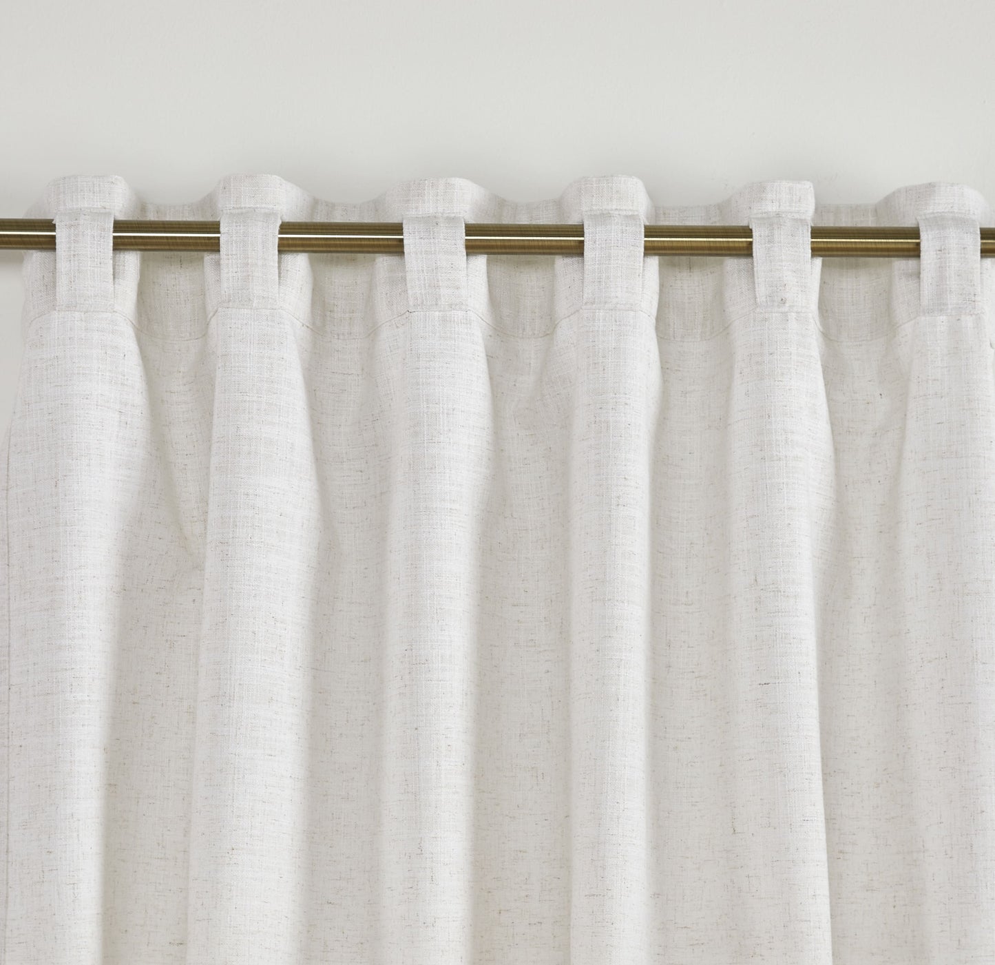 Florence Linen Blend Drapes Soft Top