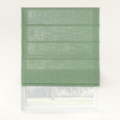 Chevron Herringbone Weave Linen  Roman Shade Cordless