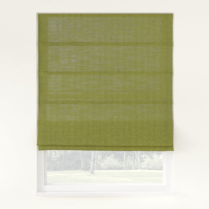Chevron Herringbone Weave Linen  Roman Shade Cordless